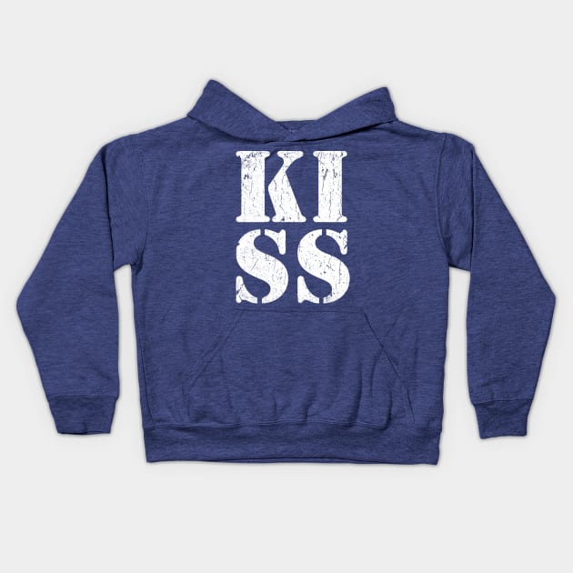 KISS Kids Hoodie by TheAllGoodCompany